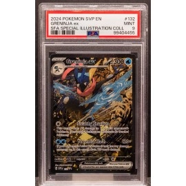 GRENINJA EX 2024 Pokemon Scarlet & Violet SFA Special Illustration Coll. PSA 9