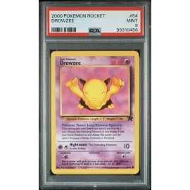 POKEMON ROCKET #54 DROWZEE PSA 9