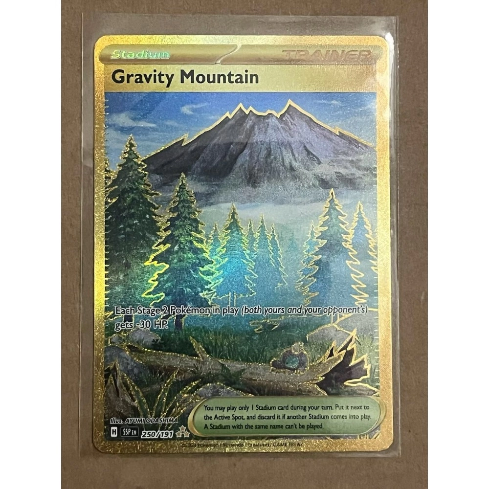 Gravity Mountain 250191 Sv08 Surging Sparks Holo